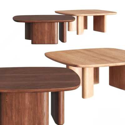 现代茶几3D模型下载